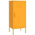 Armadietto Giallo Senape 42,5x35x101,5 cm in Acciaio