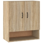Armadietto a Muro Rovere Sonoma 60x31x70 cm Legno Multistrato