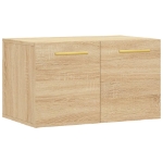 Mobile a Parete Rovere Sonoma 60x36,5x35 cm Legno Multistrato