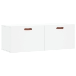 Mobile a Parete Bianco 100x36,5x35 cm in Legno Multistrato