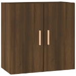 Mobile Pensile Rovere Marrone 60x30x60 cm Legno Multistrato