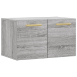 Mobile a Parete Grigio Sonoma 60x36,5x35cm in Legno Multistrato