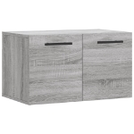 Mobile a Parete Grigio Sonoma 60x36,5x35cm in Legno Multistrato