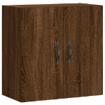 Armadietto a Muro Rovere Marrone 60x31x60 cm Legno Multistrato
