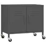 Armadietto Antracite 60x35x56 cm in Acciaio