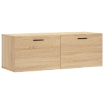 Mobile a Parete Rovere Sonoma 100x36,5x35 cm Legno Multistrato