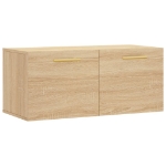 Mobile a Parete Rovere Sonoma 80x36,5x35 cm Legno Multistrato