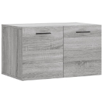 Mobile a Parete Grigio Sonoma 60x36,5x35cm in Legno Multistrato