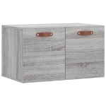 Mobile a Parete Grigio Sonoma 60x36,5x35cm in Legno Multistrato