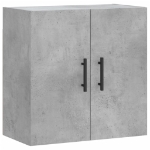 Mobile a Parete Grigio Cemento 60x31x60 cm in Legno Multistrato