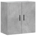 Mobile a Parete Grigio Cemento 60x31x60 cm in Legno Multistrato