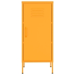Armadietto Giallo Senape 42,5x35x101,5 cm in Acciaio