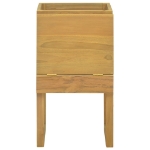 Mobile da Bagno 45x45x75 cm in Legno Massello di Teak