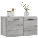 Mobile a Parete Grigio Sonoma 60x36,5x35cm in Legno Multistrato