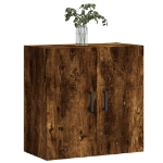 Armadietto a Muro Rovere Fumo 60x31x60 cm in Legno Multistrato