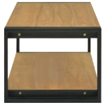 Mobile da Bagno 120x45x35 cm in Legno Massello di Teak