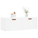 Mobile a Parete Bianco 100x36,5x35 cm in Legno Multistrato