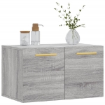 Mobile a Parete Grigio Sonoma 60x36,5x35cm in Legno Multistrato