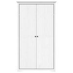 Armadio BODO 101x52x176,5 cm in Legno Massello di Pino Bianco