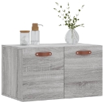 Mobile a Parete Grigio Sonoma 60x36,5x35cm in Legno Multistrato