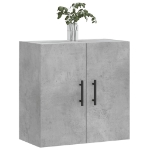 Mobile a Parete Grigio Cemento 60x31x60 cm in Legno Multistrato