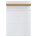 Germania Pannello Appendiabiti GW-Frisco 75x30x110cm Grandson e Bianco