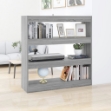 Libreria/Divisorio Grigio Sonoma 100x30x103 cm