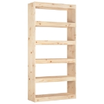 Libreria/Divisorio 80x30x167,4 cm Legno Massello di Pino