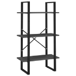 Scaffale Portaoggetti Grigio 60x30x105 cm in Truciolato