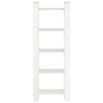 Libreria/Divisorio Bianco 60x35x160 cm Legno Massello