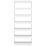 Libreria/Divisorio Bianco 80x30x198 cm in Truciolato