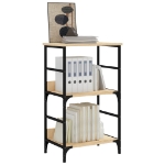 Libreria Rovere Sonoma 50x33x82 cm in Legno Multistrato