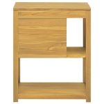 Mobile da Bagno 60x40x75 cm in Legno Massello di Teak