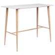 Tavolo da Bar Bianco 120x60x105 cm