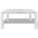 Tavolo da Pranzo 140x80x75 cm Bianco