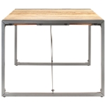 Tavolo da Pranzo 200x100x75cm in Legno Massello di Mango Grezzo