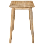 Tavolo da Pranzo 112x52x76 cm in Legno Massello di Mango