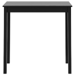 Tavolo da Bar in MDF Nero 115x55x107 cm