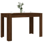 Tavolo da Pranzo Rovere Marrone 120x60x76 cm Legno Multistrato