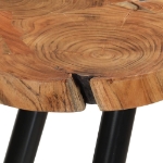 Tavolo da Bar in Legno 90x54x105 cm Legno Massello di Acacia