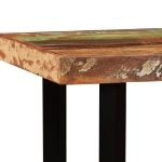 Tavolino da Bar in Legno Massello di Recupero 120x60x107 cm