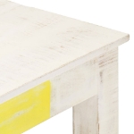 Tavolo da Pranzo 120x60x76 cm in Legno Massello di Mango