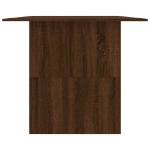 Tavolo da Pranzo Rovere Marrone 180x90x76 cm Legno Multistrato