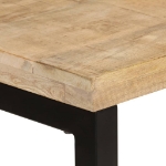 Tavolo da Pranzo 110x50x76 cm in Legno Massello di Mango