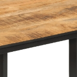 Tavolo da Pranzo 110x55x75,5 cm in Legno Massello di Mango