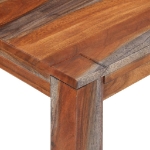 Tavolo da Pranzo 110x50x76 cm Legno Massello di Acacia