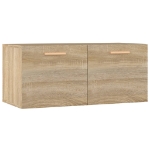 Armadietto a Muro Rovere Sonoma 80x35x36,5 cm Legno Multistrato