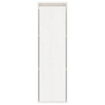 Pensile Bianco 30x30x100 cm in Legno Massello di Pino