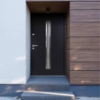 Porta Ingresso Antracite 110x207,5 cm in Alluminio