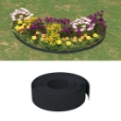 Bordature da Giardino 5 pz Nere 10 m 15 cm in Polietilene